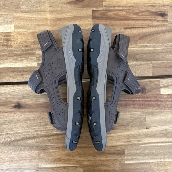 Skechers Tresmen Garo Shoe 204105WW Brown Chocolate Men's Size 11 EXTRA WIDE FIT - Picture 10 of 13